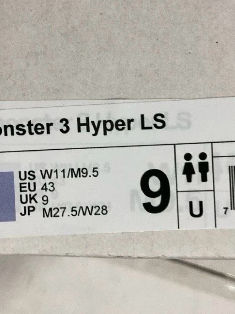LightSpray Cloudmonster 3 Hyper Size 11w/9.5m - On Cloud Is A Brand New - Picture 5 of 6
